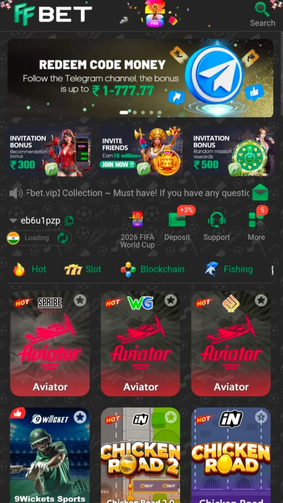 Ffbet all games